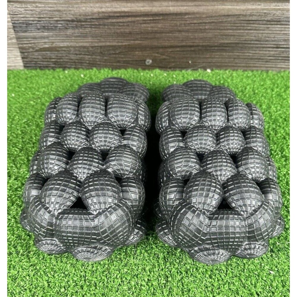 New bubble slippers fashion footwear home massage bottom‎ platform slippers sz 7